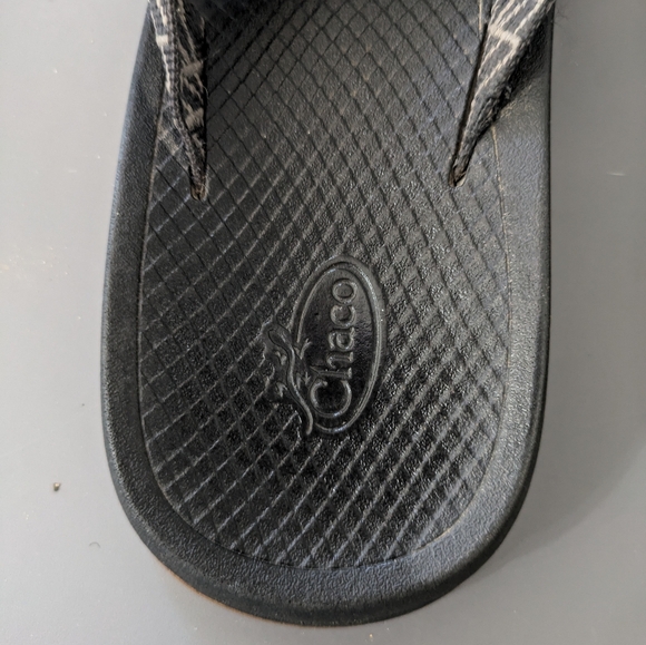 Chaco Black Playa Pro Flip Flops Men's Size 12****See Description - Picture 10 of 12